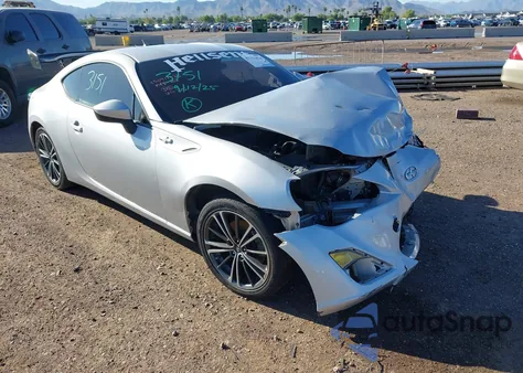 2013 Scion Fr-S из США, поврежденный, VIN JF1ZNAA1XD1722006